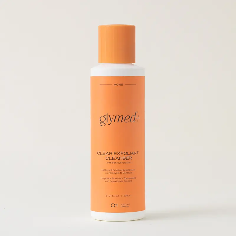 Clear Exfoliant Cleanser with Benzoyl Peroxide