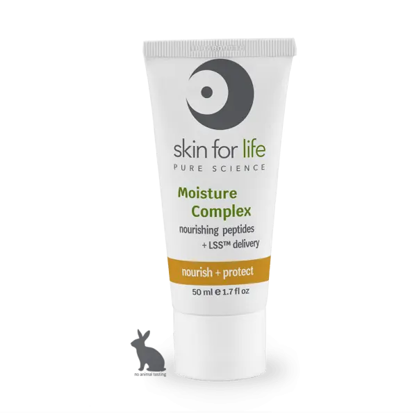 Moisture Complex nourishing peptides + LSS™ delivery