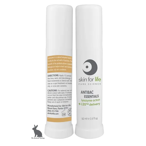 Antibac Essentials lysozyme action + LSS™ delivery