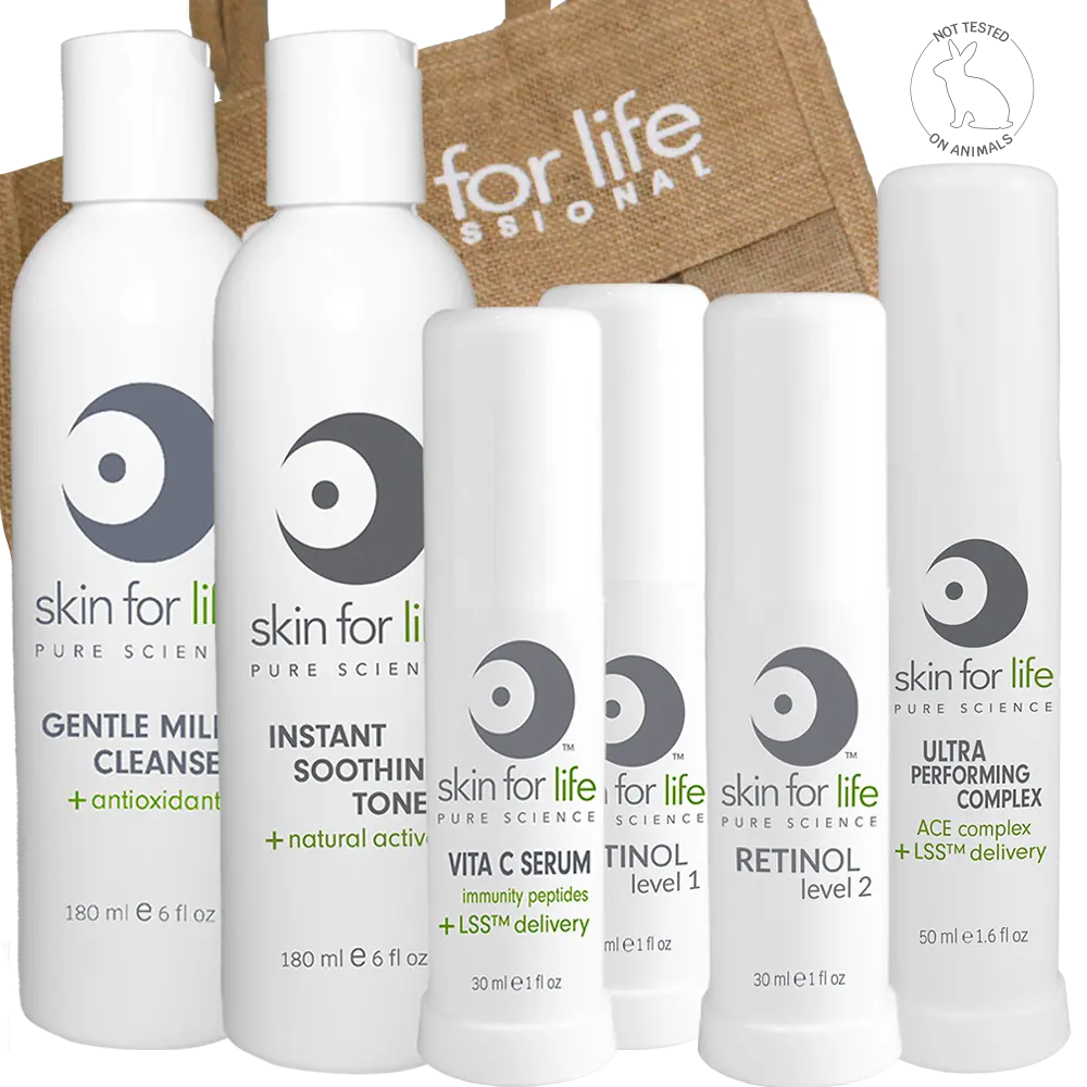 Ageless Skin Care Kit pro-retinol performance ingredients