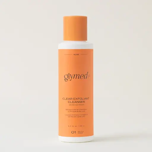 Clear Exfoliant Cleanser with Benzoyl Peroxide