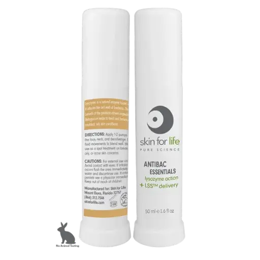 Antibac Essentials lysozyme action + LSS™ delivery