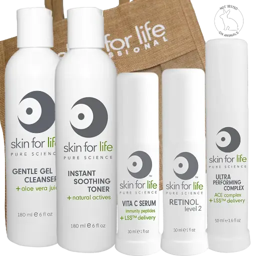 BrightenGlo Skin Care Kit glowing, healthy skin results