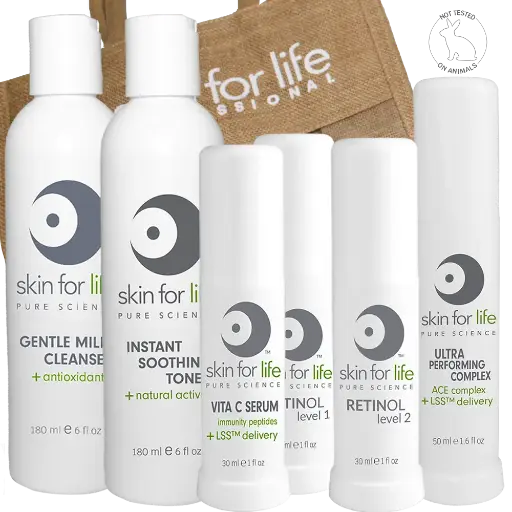Ageless Skin Care Kit pro-retinol performance ingredients