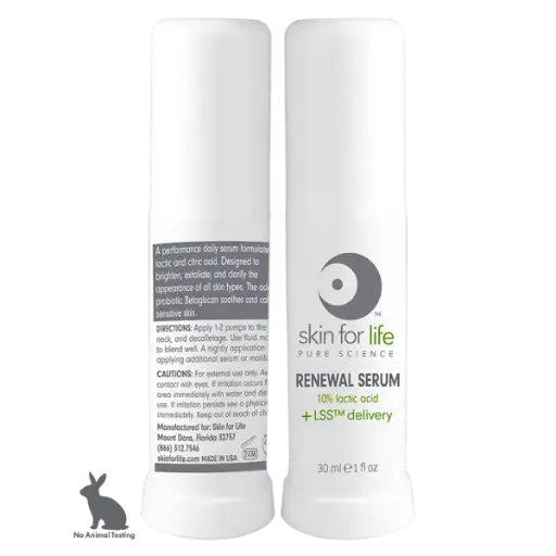 Renewal Serum 10% lactic acid + LSS™ delivery